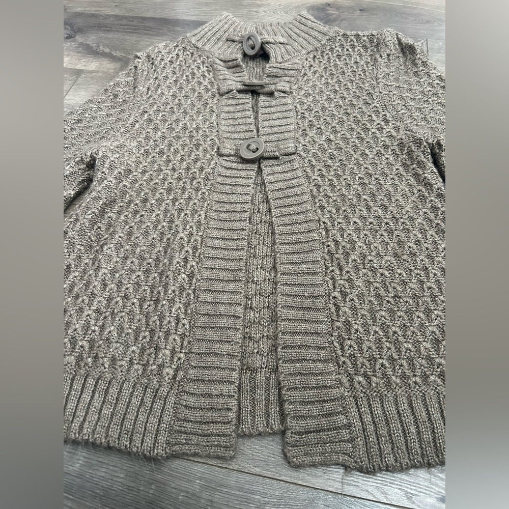 Jana Knitted Button Up 3/4 Sleeve Elegant Cardigan - Picture 2 of 4